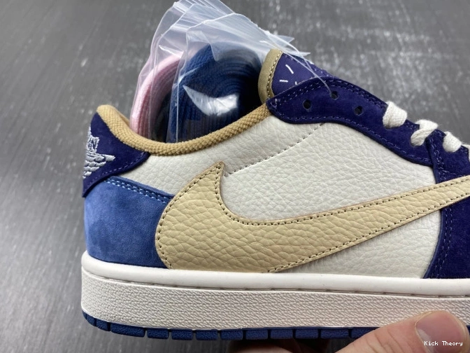 Kicktheory TRAVIS 1 X SCOTT JORDAN DM7866-808 AIR CUSTOM 0628